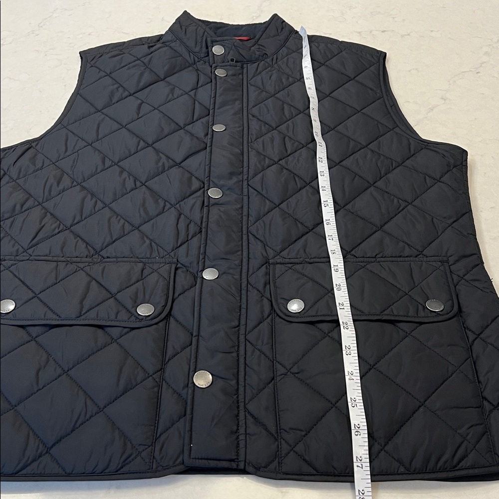 UNTUCKit Wynnwood Quilted Vest Full Zip w/ Snaps Field Pockets‎ Size Medium - Picture 6 of 9